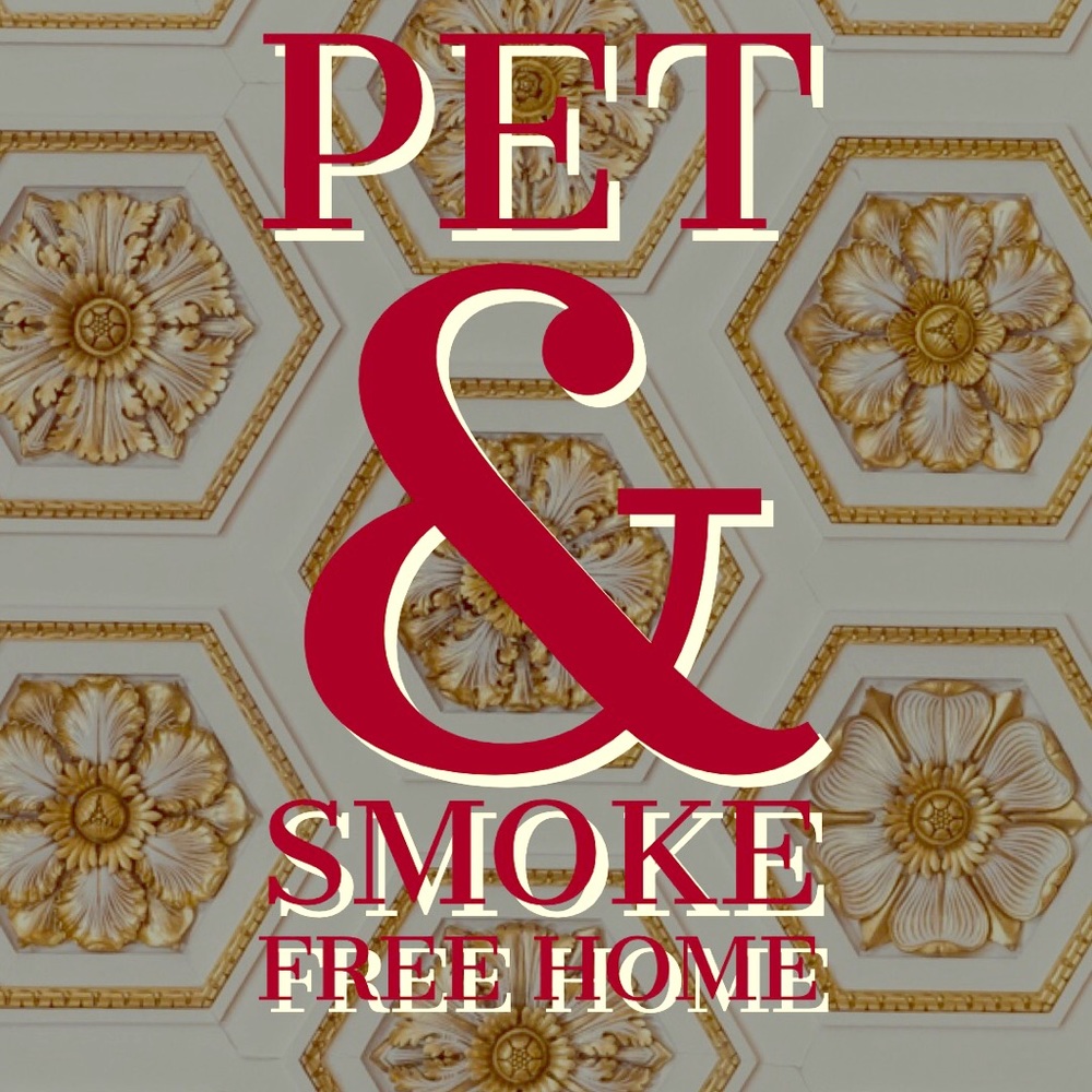Pet and smoke free home!!